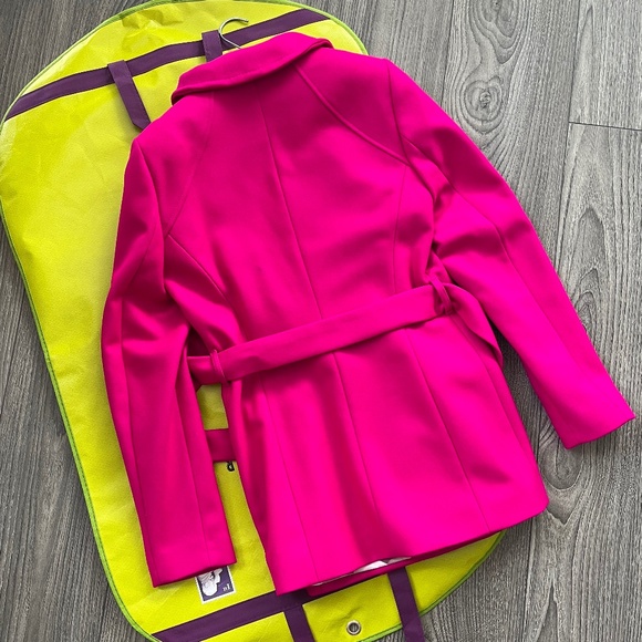 Ted Baker Wool Wrap Short Coat - Women’s Medium - Picture 2 of 3